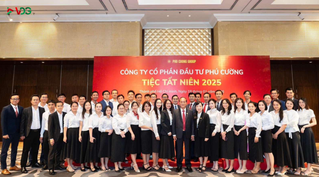 Phú Cường tổ chức Lễ Tổng kết 2025 và Year End Party. (Nguồn: VDG Media)